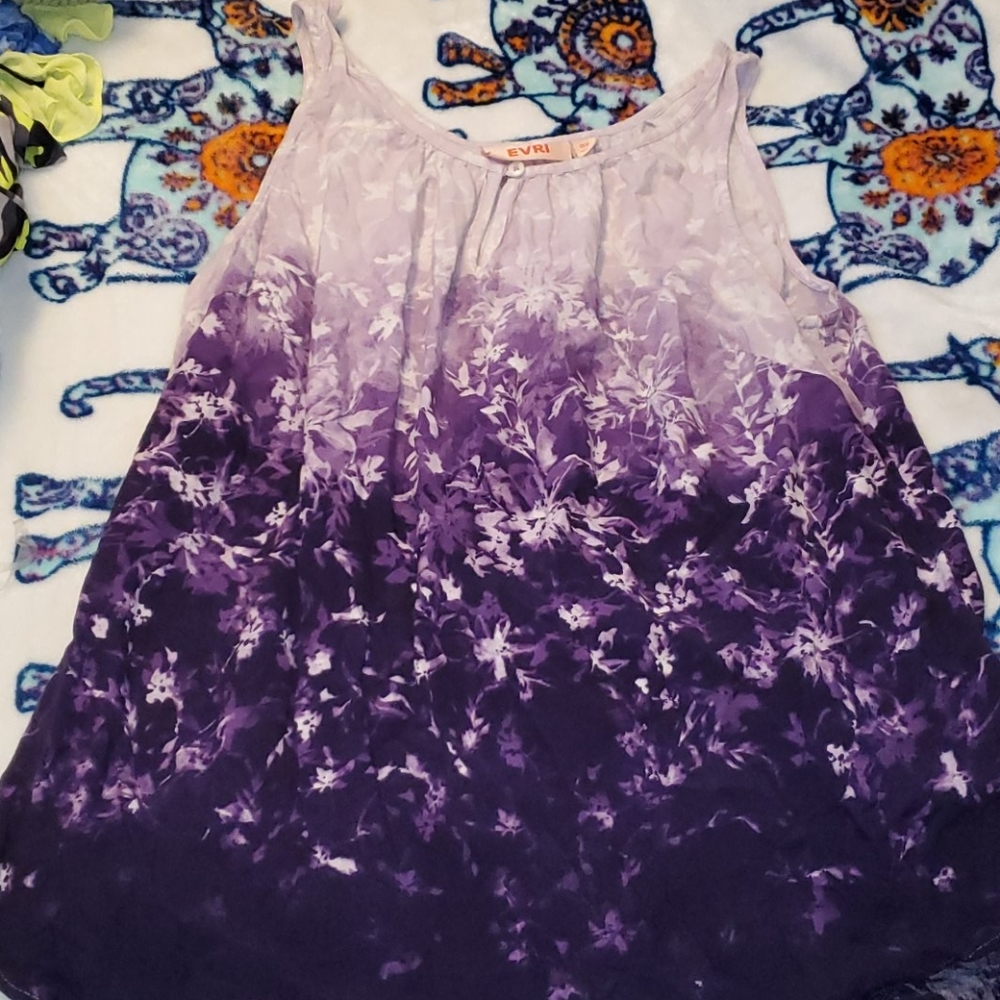 Purple tank top